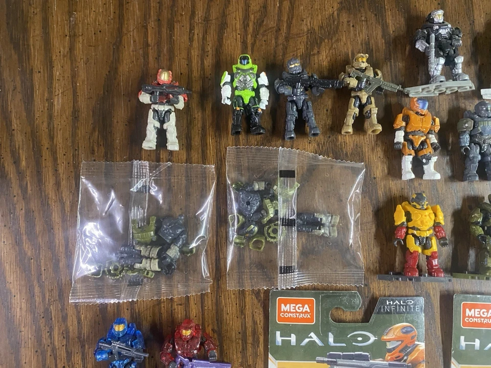 Halo Mega Construx Halo Heroes Series 12 Recon Spartan Mark VII Assorted Lot - Image 3 of 4