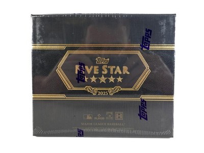 2025 Topps Five Star Baseball Hobby Box for sale online | eBay