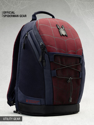 Marvel Spider Man Iconic Logo Backpack Premium Laptop/Travel Bag Special Edition