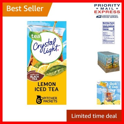 72 Servings Sugar-Free Lemon Iced Tea Powdered Mix - Guilt-Free Indulgence