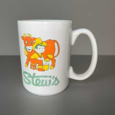  Stew s  RARE Stew Leonard s Grocery Store Coffee Mug Faded Logo - 2010 s