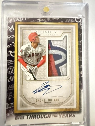 2021 Topps - Topps Through the Years Facsimile Reprints Shohei Ohtani #TTY-17
