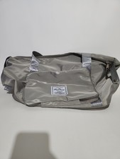 Foldable Travel Duffel Bag Large Capacity Waterproof Weekender Overnight Grey