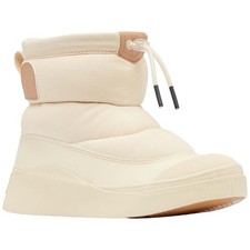 Sorel UK4 Out N About IV Puffy Womens Waterproof Insulated Boots Honey White New