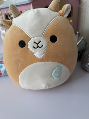 Squishmallows 7,5'' Grant The Goat mit Ei Ostern/Frühling 