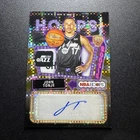 2025-26 Topps NBA Hoops John Tonje #HFS-JT Gold Pixel Burst RC Auto /50 JAZZ