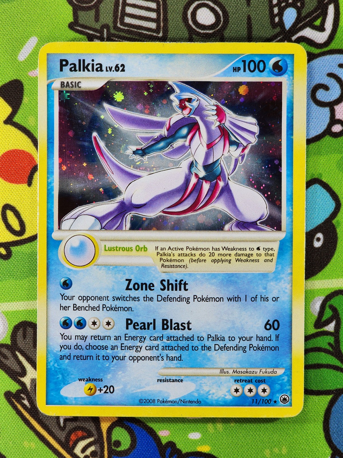 Palkia 11/100 Majestic Dawn Holo
