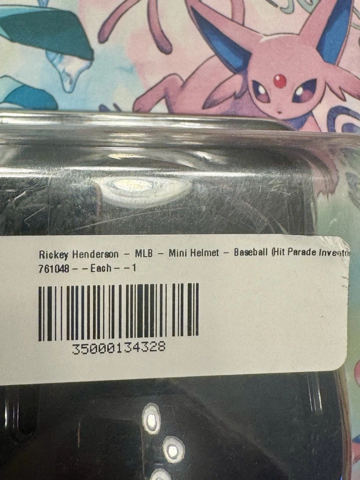 Rickey Henderson Signed Yankees Mini Replica Helmet Beckett Authenticated - Image 4 of 4