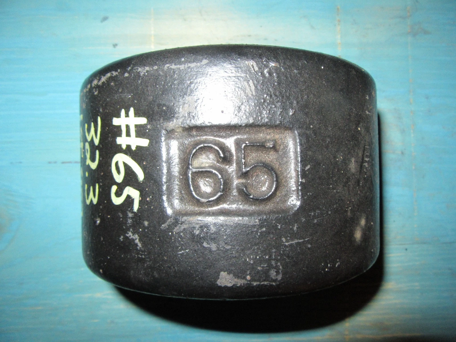 YORK Roundhead Half 65 Pound Blob Grip Number Side 1st Generation