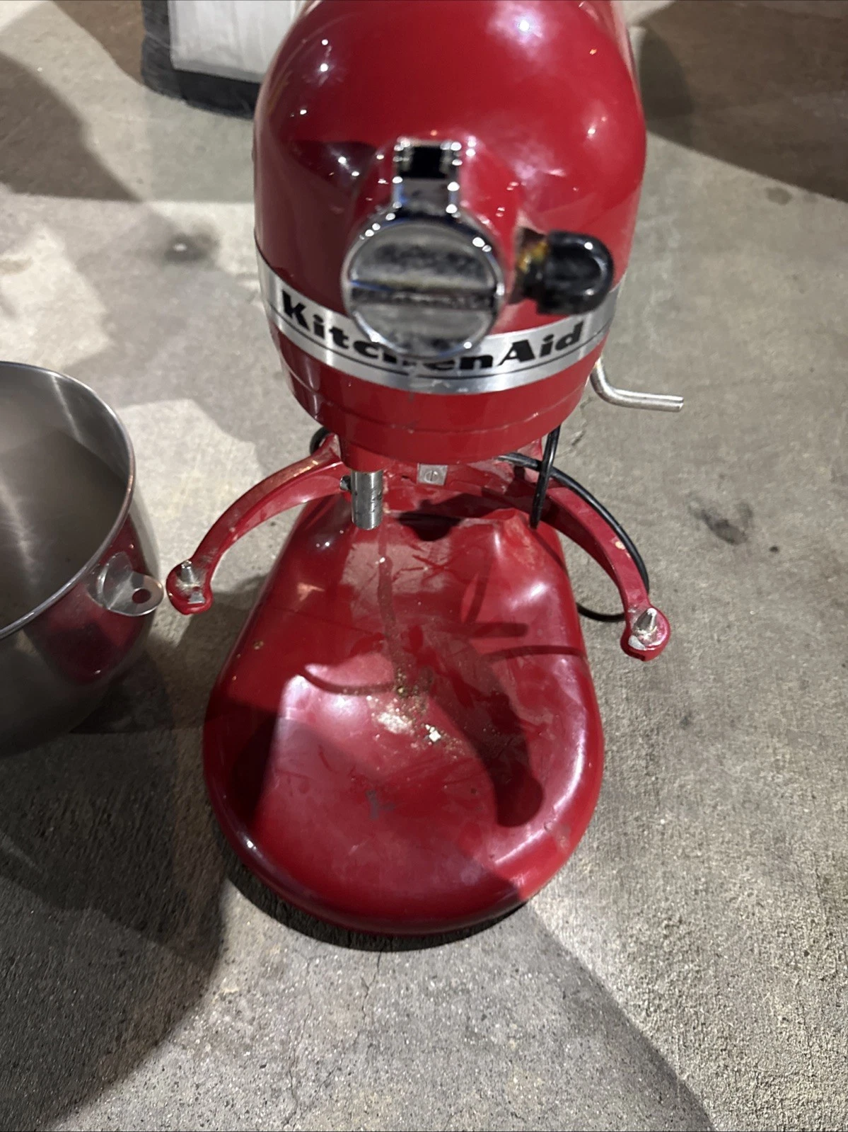 🍰 KitchenAid Pro HD Mixer 💪 475W Bowl-Lift Stand Mixer USA Made 🧁 Red Tested