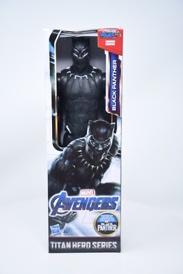 BLACK PANTHER T Challa Avengers Titan Hero Series 12'' Hasbro Action Figure New