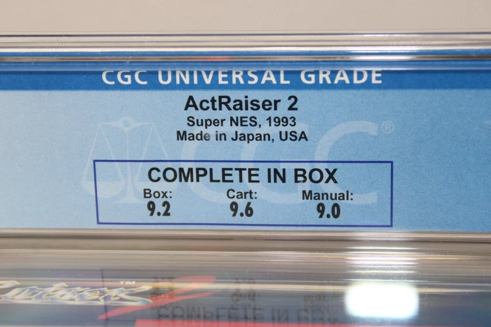 ActRaiser 2 Super NES 1993 CIB CGC Graded 9.2 - Image 4 of 4