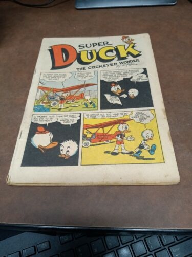 SUPER DUCK #15 mlj 1947 ARCHIE COMICS AL FAGALY ART Golden Age funny animal  - Picture 1 of 2