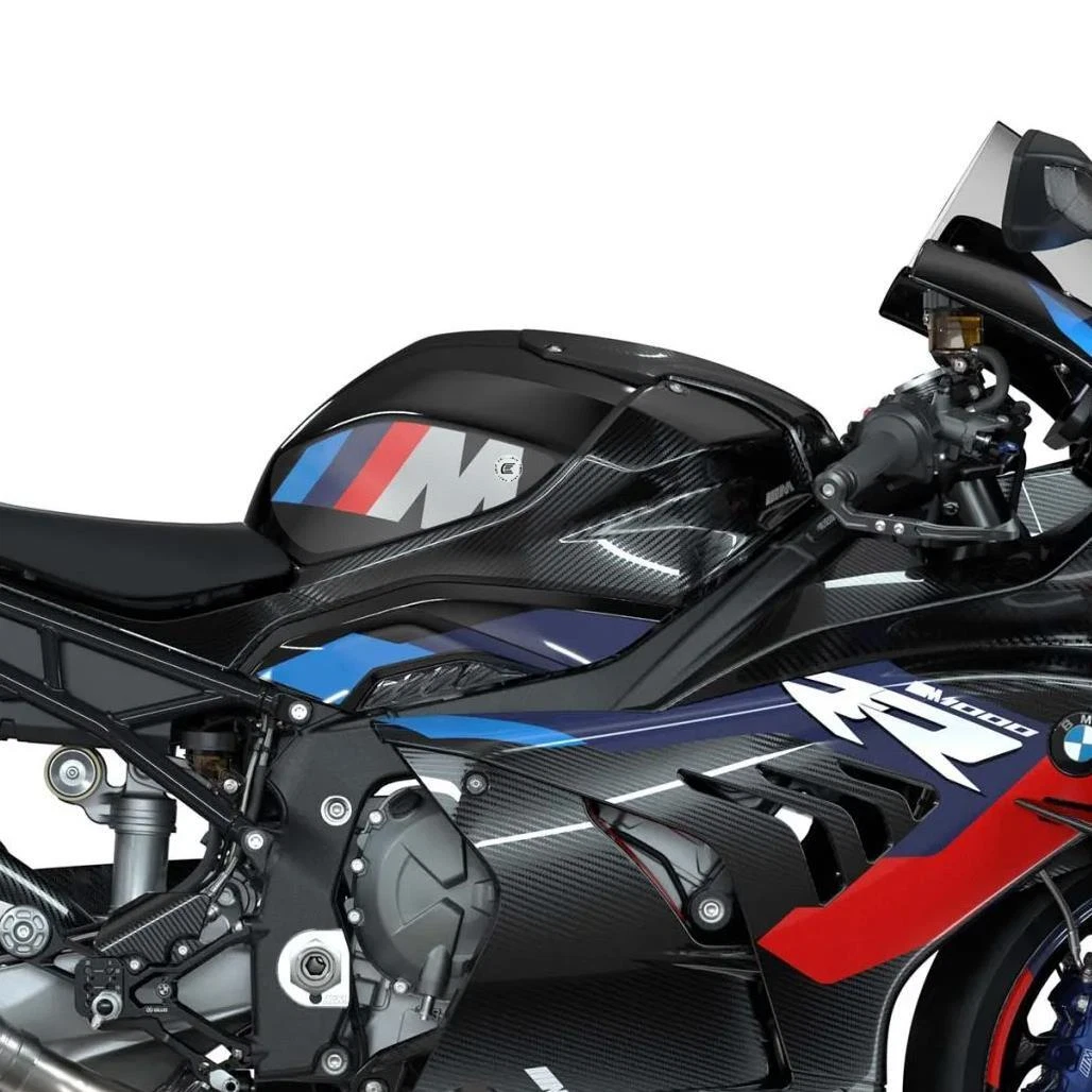 BMW M1000RR CL Eazi-Grip Streamline Tank Grip Traction Pads Clear 