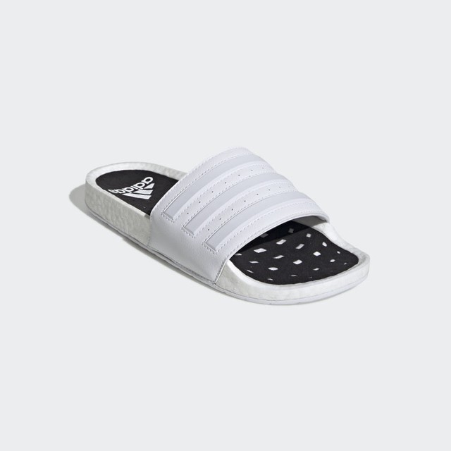 adidas Adilette Boost White Black Slides Sandals EG1909 Size 13 for sale online | eBay