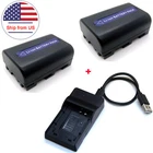 Battery /Charger For NP-FM50 Sony Mavica MVC-CD300 MVC-CD350 MVC-CD400 MVC-CD500