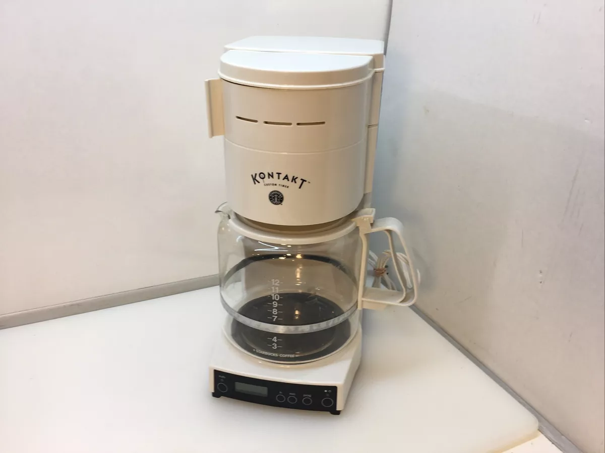 Rare Starbucks Kontakt Custom Timer Basic Brew 12 Cup Programmable Coffee  Maker