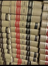 Vintage Federal Supplement Law Books Lot of 5 Staging Decor Library