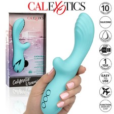 CalExotics California Dreaming Catalina Climaxer Curved Rabbit Vibratore Clit