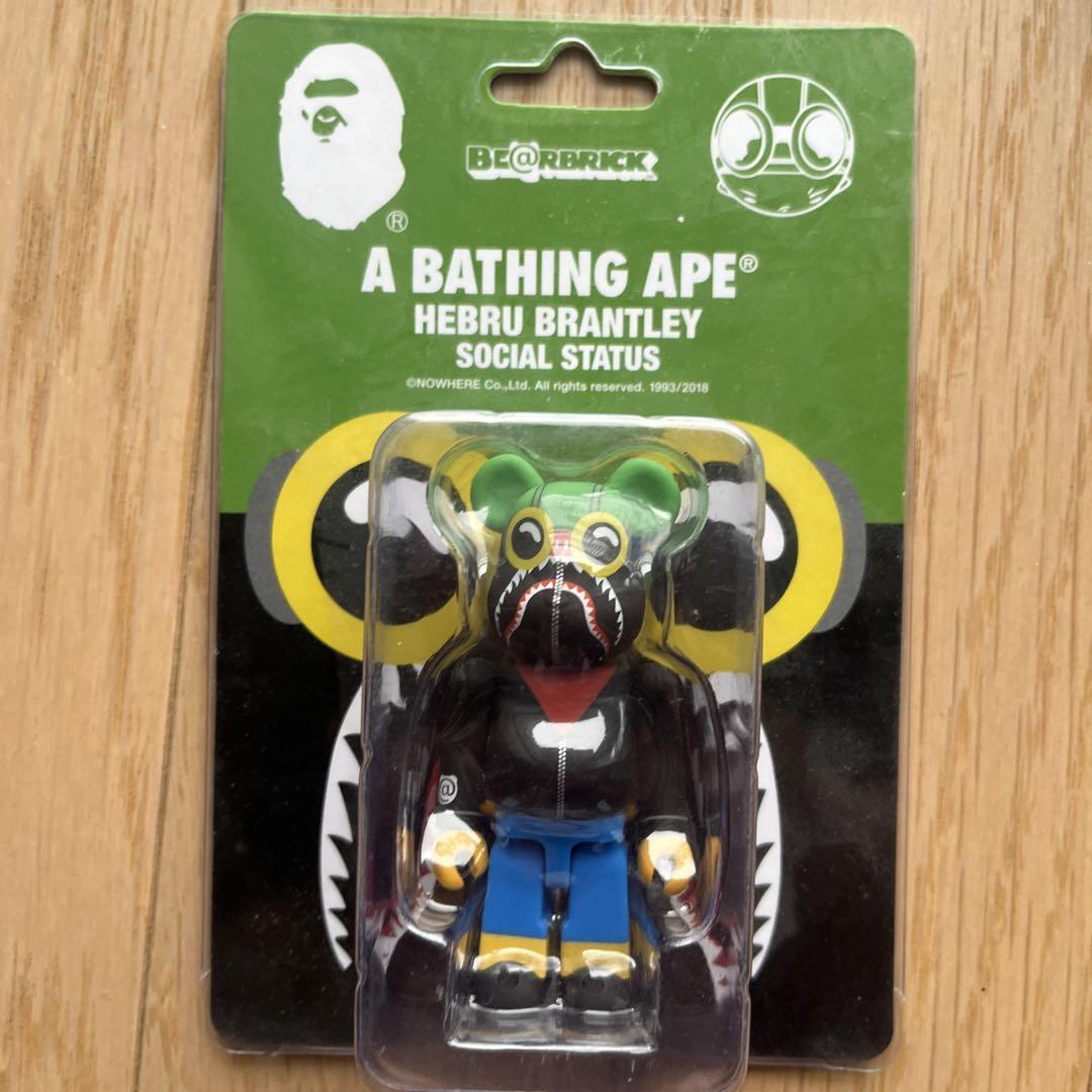 Be@Rbrick A BATHING APE HEBRU BRANTLEY SOCIAL STATUS 100％ Medicom 