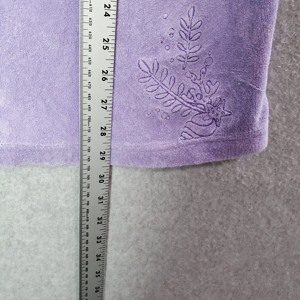 DE COLECCIÓN Disney Store Niña Vestido M Púrpura Suéter Sirenita 1/4 Cremallera Con Capucha Foto 2 de 4