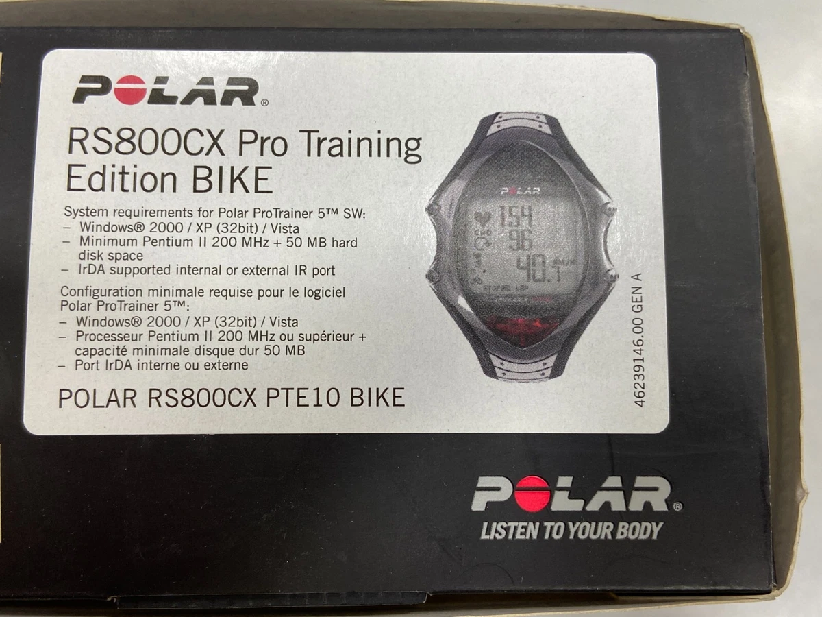 Polar RS800CX Pro Training Edition Bike Watch