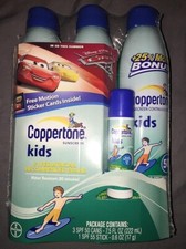 Coppertone Sunscreen Kids SPF50 3 PAck  1 Stick SPF 55