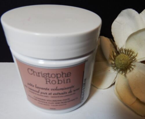 Christophe Robin +๐ Hair Cleansing Volumizing Paste Clay Rose Extract 8.33 oz