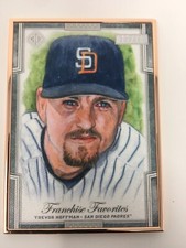 2019 Topps Transcendent Sketch Franchise Favorites Trevor Hoffman 77/100