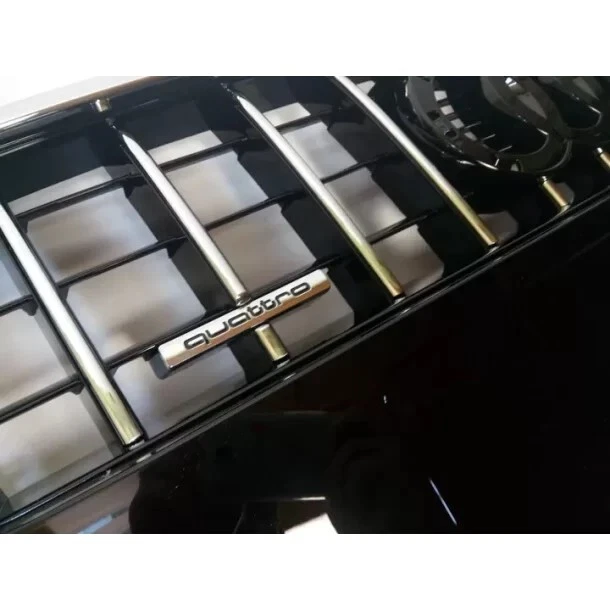 Parrilla para Audi Q7 4L 2006-2015 parrilla óptica SQ7 Quattro Chrome - Imagen 3 de 4