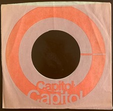 Capitol Records 45rpm commercial/company sleeves: Lot of 10