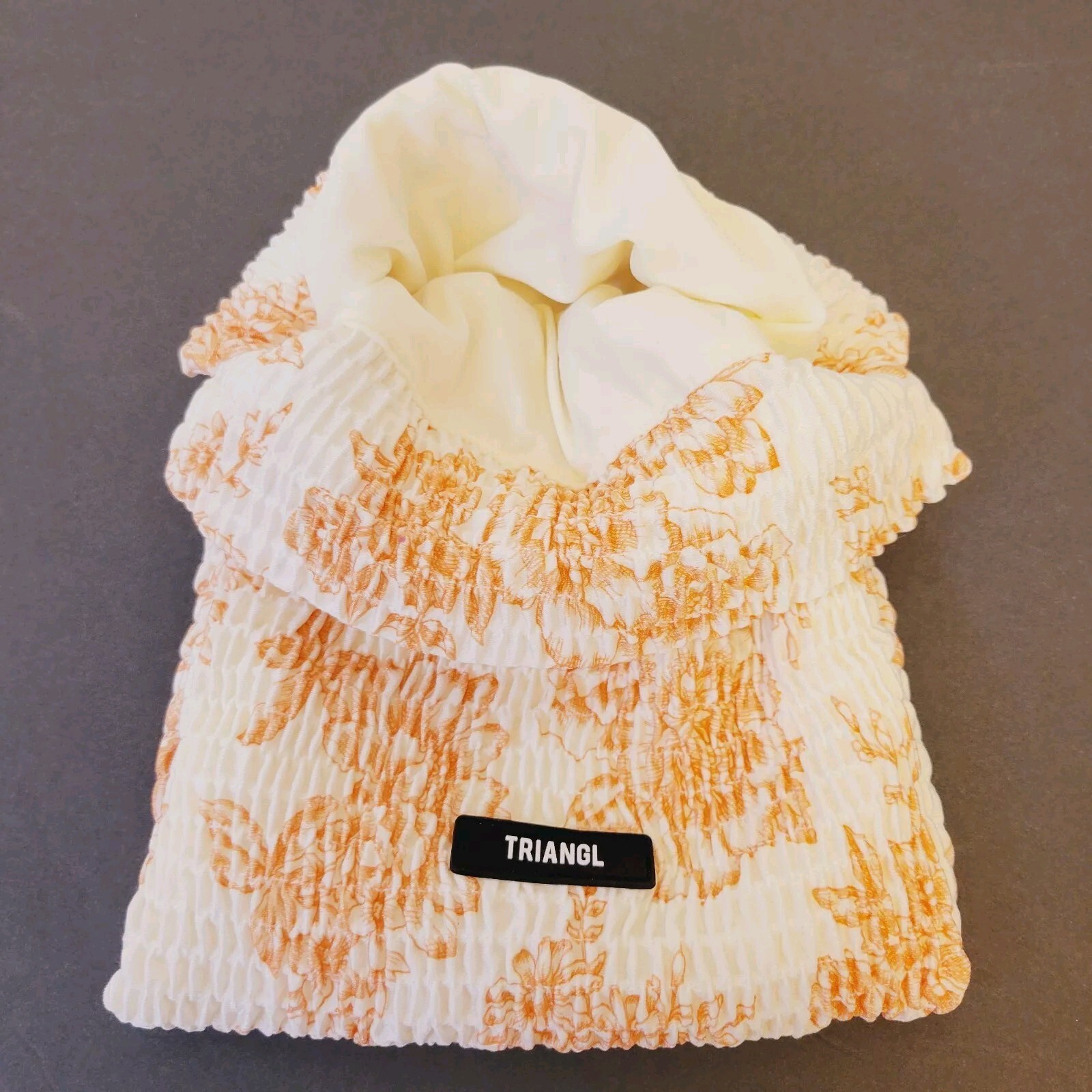 Triangl Drawstring Stretchy Lining Bikini Bag - image 3