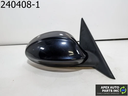OEM 2007 BMW 328i 3.0L Passenger Side View Power Door Mirror Black