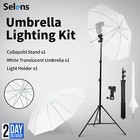 33" Flash Umbrella Bracket Stand Tripod Kit Photo Studio Lighting Photography