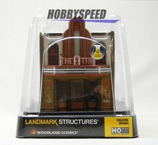WOODLAND SCENICS HO SCALE THEATRE BUILDING movie playhouse BR5054 WDS5054 NEW