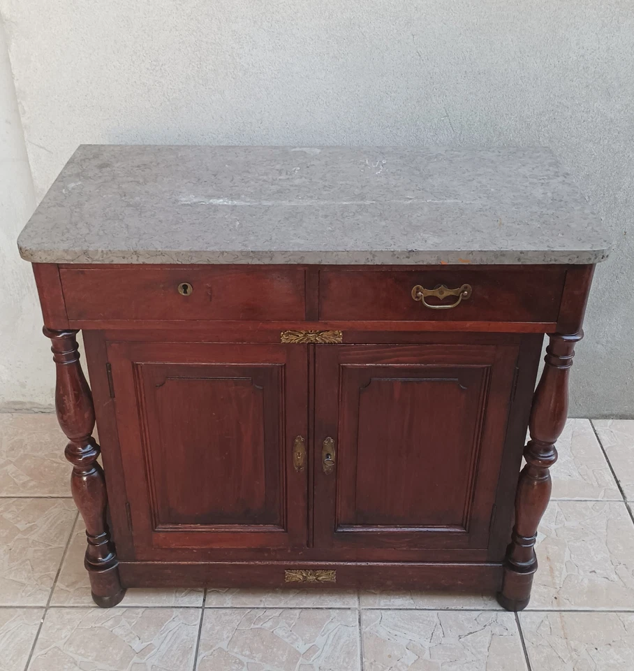 Petit buffet style anglais époque 19ème - Photo 2/4