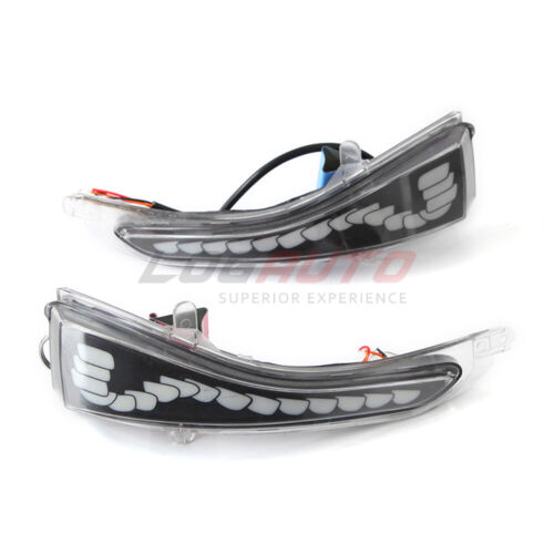 For Infiniti Q50 Q30 2016-2019 LED Side Mirror Dynamic Yellow Turn Signal Light - Picture 14 of 14