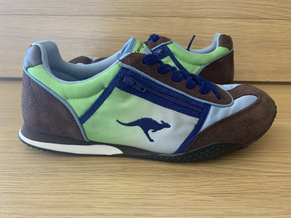 Kangaroos Ruby Fade Womens Size 8 Suede Brown Blue Shoes B2