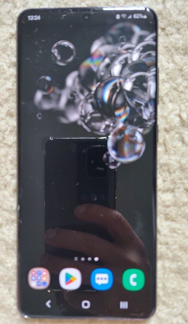 Samsung Galaxy S20 Ultra 5g - 128gb Unlocked Cosmic Black for sale 