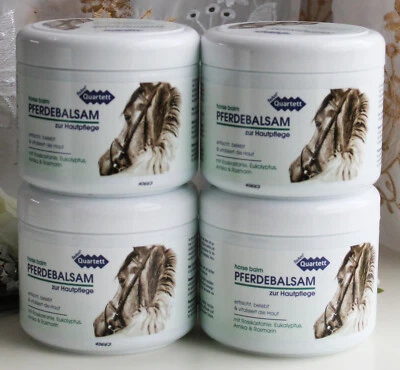 PHARMAMEDICO GMBH 4x500ml ReAm Quartett Pferdebalsam Arnika Eukalyptus Rosskastanie Rosmarin