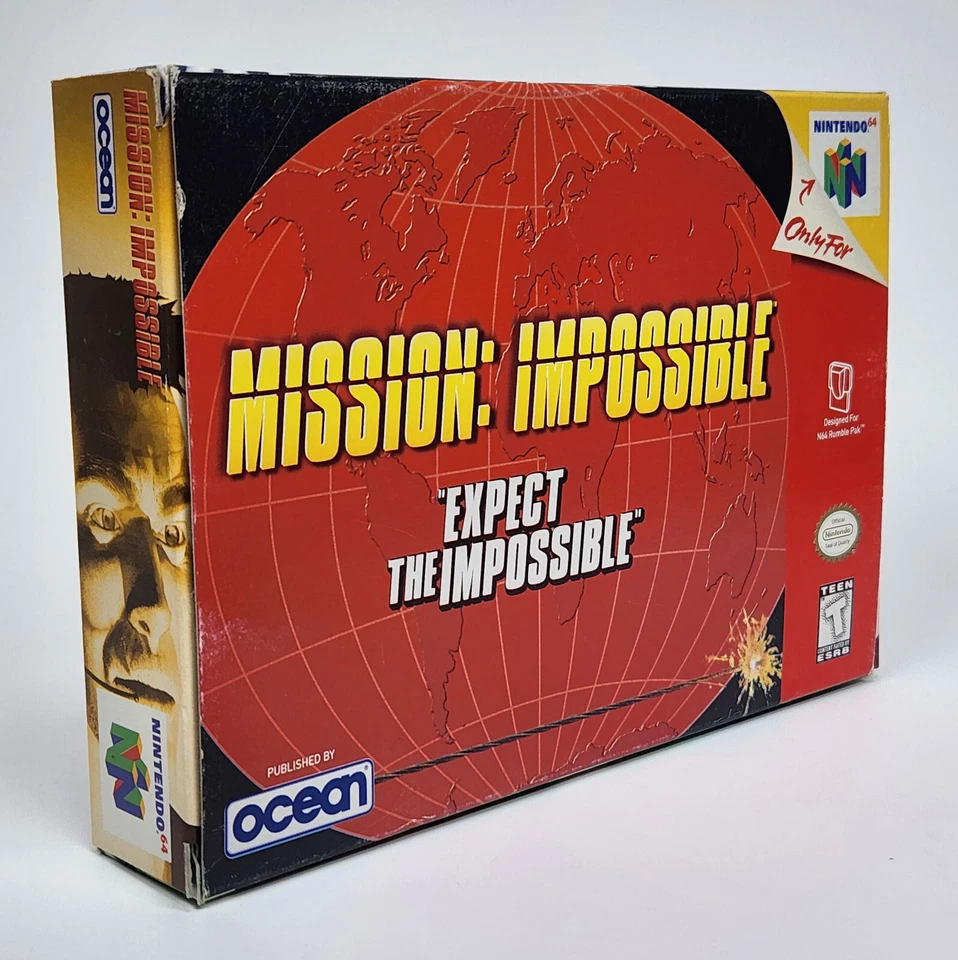 Mission Impossible Nintendo 64 Game 1998 Complete In Box CIB N64 Clean Guide - Image 2 of 4