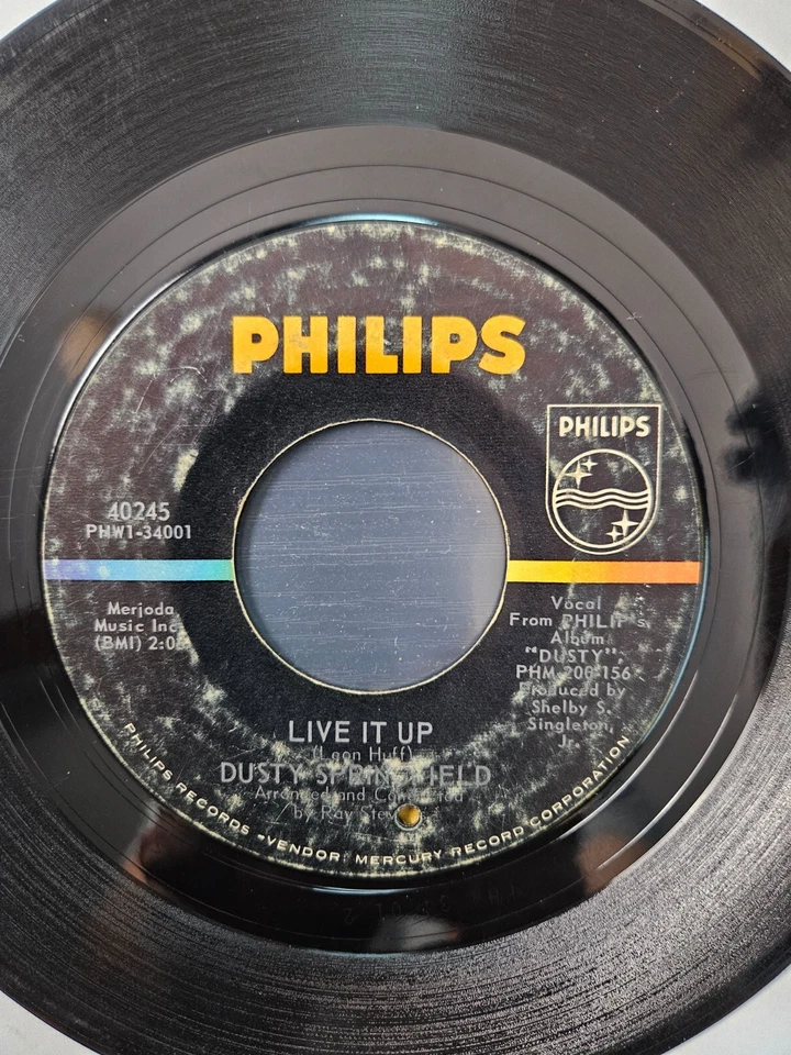 DUSTY SPRINGFIELD - LIVE IT UP / GUESS WHO? (7")  1964!!!  RARE NORTHERN SOUL!!! Foto 4 de 4