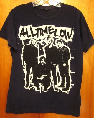 ALL TIME LOW small T shirt Maryland pop punk rock Show at End of