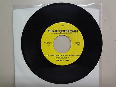 VILLAGERS: You Don t Know What You ve Got-You re My Baby-U.S. 7'' Village Square
