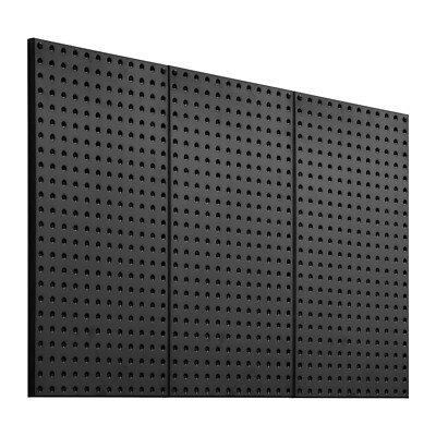 #ad Metal Pegboard Panels 3 Pcs 24quot; x 12quot; Wall Organizer for Garage Tool Storage $34.99