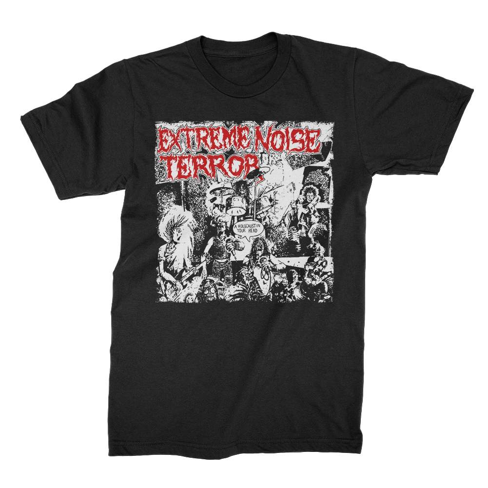 Extreme Noise Terror Holocaust Grindcore Metal Music Band T Shirt