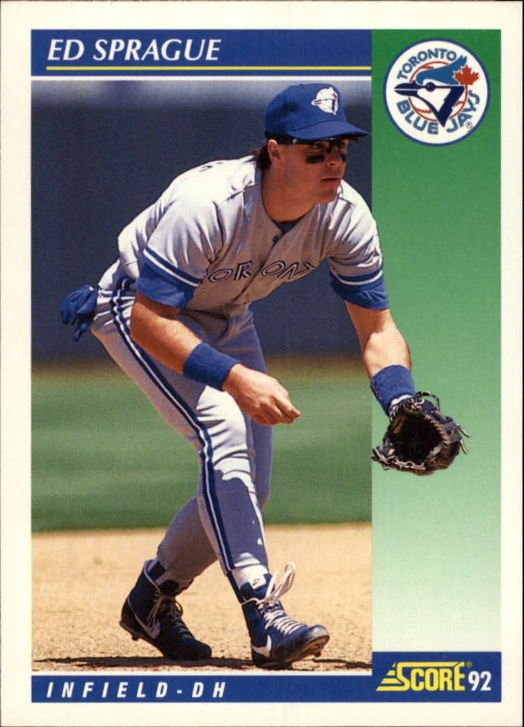 1992 Score #504 Ed Sprague - NM