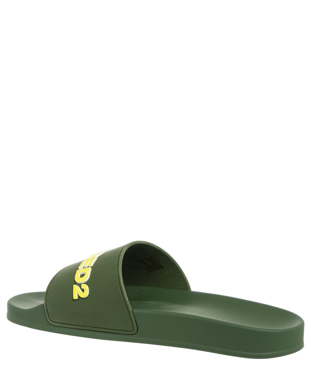 サンダル DSQUARED2 Men Sandals Green FFM000117200001 8085 Dsquared2 slides men FFM002317205013M2813 Military Green