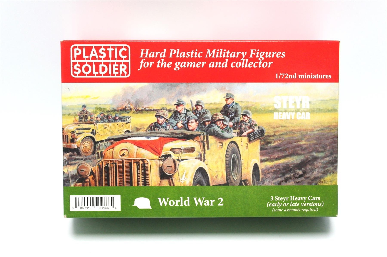 Thumbnail - German Steyr Heavy Car - 1/72 Plastic Soldier Company Ww2v20031
