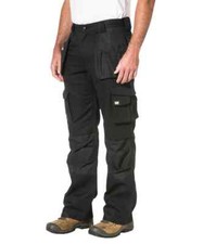 Caterpillar Workwear Stretch Pocket Trousers - Black -W32 x L32 CAT15 -NEW